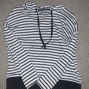 Rubbish striped sweatshirt